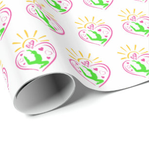 Kvinnogymnastika - Summertime Sunshine Art Presentpapper