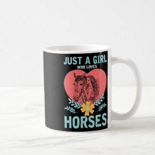 kvinnohäst för djurgift kaffemugg