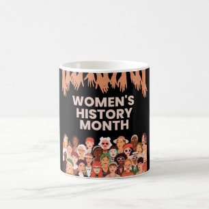 Kvinnohistoriens månad kaffemugg