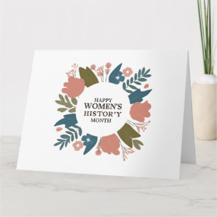 Kvinnohistoriens månad kort