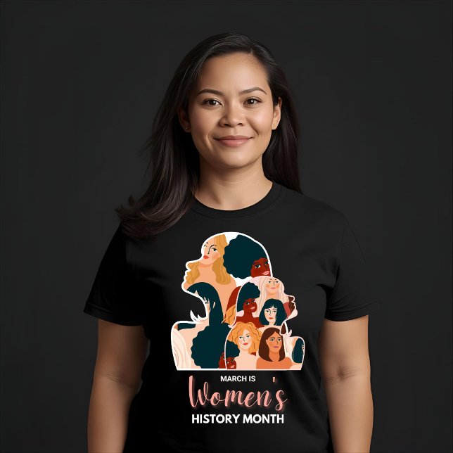 Kvinnohistoriens månad t shirt (Skapare uppladdad)