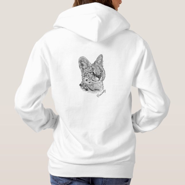 Kvinnohodie - Cassidy T Shirt (Baksida)