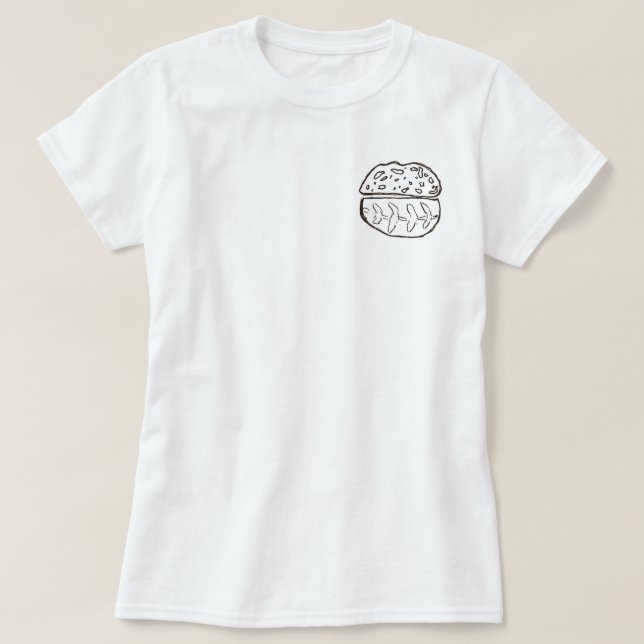 Kvinnohosta T-Shirt (Design framsida)