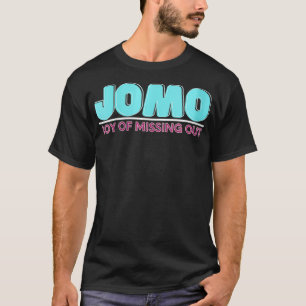 Kvinnojur som saknar Jomo VNeck T Shirt