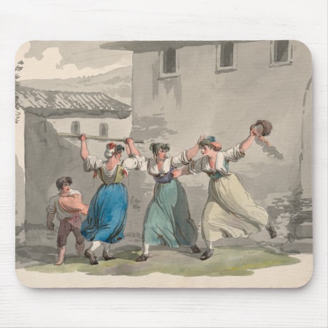 Kvinnokamp i Rom, Italien (historiskt läge) Musmatta (Framsidan)
