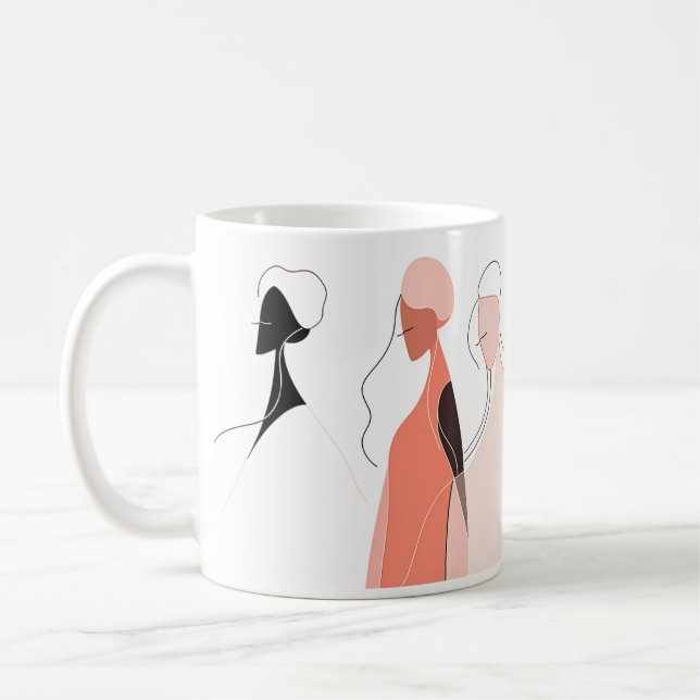 Kvinnokonst Kaffemugg (Vänster)