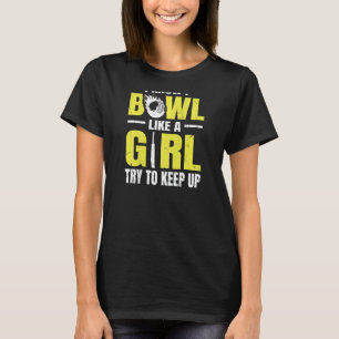 Kvinnokricketsport för en kricketflicka t shirt