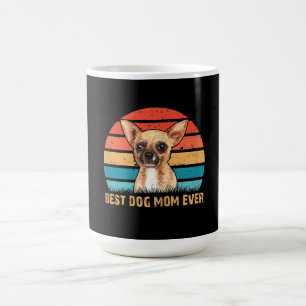 Kvinnokvinnor, bästa Hund Mamma någonsin Chihuah Kaffemugg
