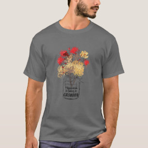 Kvinnolycka är en grym matta för familjen Cute T Shirt