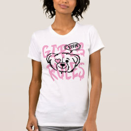 Kvinnomakter: GIRLS REGLER Artwork T Shirt
