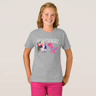 Kvinnomånaden är världsomspännande. t shirt