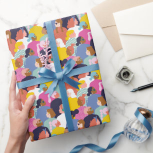 Kvinnomångfald - Kvinnor i olika Tävling Presentpapper