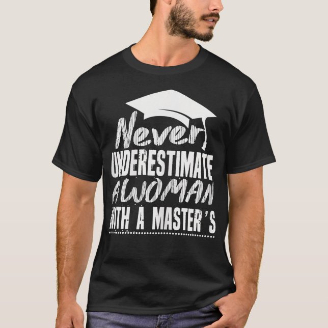 Kvinnomästare Studenten Gift Shirt med kvinnor T (Framsida)