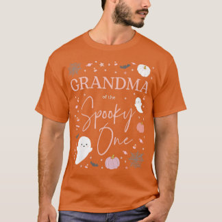 Kvinnomormor på "Spooky One Girl First Birthd" T Shirt