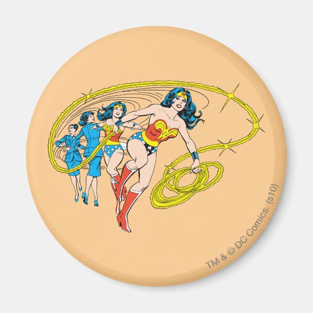  kvinnoomformning magnet (Framsidan)