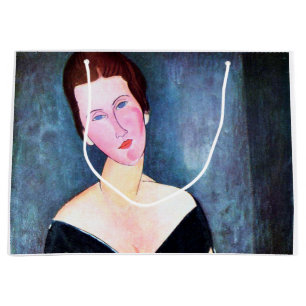 Kvinnoporträtt, Modigliani