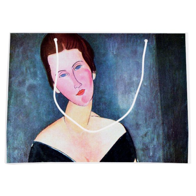 Kvinnoporträtt, Modigliani (Framsidan)