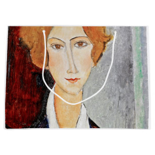 Kvinnoporträtt, Modigliani