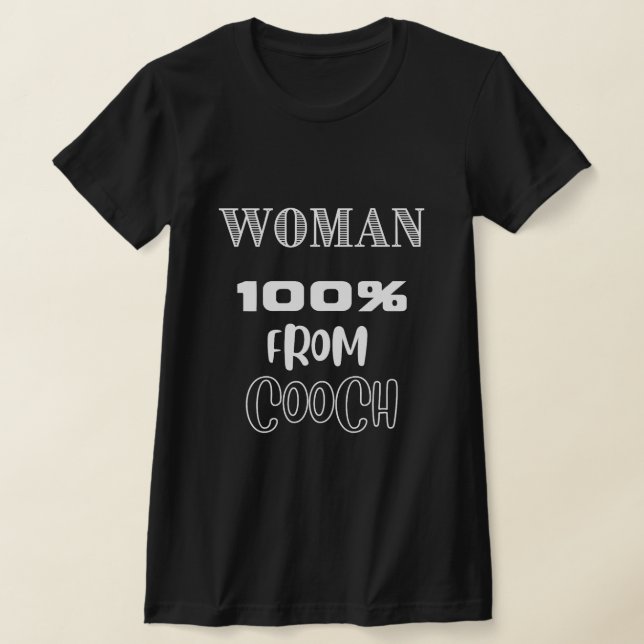 Kvinnor 100 % från Cooch T Shirt (Laydown)