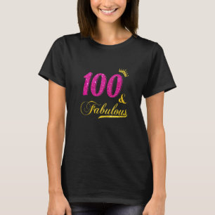 KVINNOR 100 OCH MJÖLDIGA Diamanter Krona Lycklig 1 T Shirt