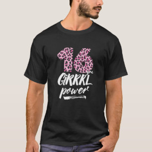 Kvinnor 16 år Roligt för att fira flickors födelse T Shirt