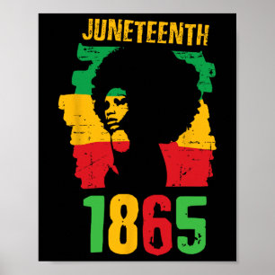 Kvinnor 1865 firar Afrikanska frihetsdagen Poster