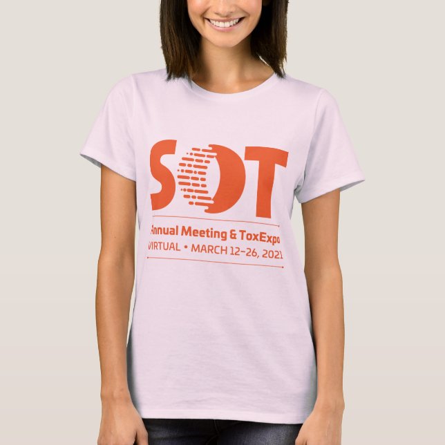 Kvinnor - 2021 SOT Annual Meeting (Logotyp) T Shirt (Framsida)