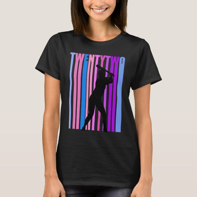 Kvinnor 22:a basket, födelsedagsstjuv t shirt (Framsida)