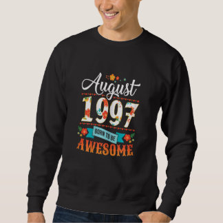 Kvinnor 25 Födelsedag, augusti 1997, 25 år och äld Lång Ärmad Tröja