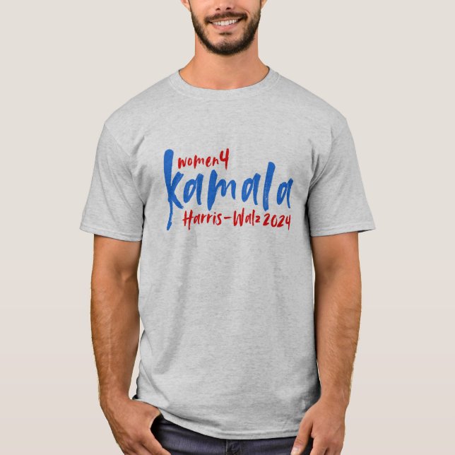 Kvinnor 4 KAMALA (större) T Shirt (Framsida)