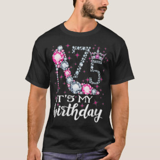 Kvinnor 75 Det är min födelsedag 1945 75:e T Shirt