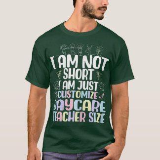 Kvinnor anpassar sig efter dagvårdslärare, årets s t shirt