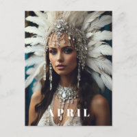 *~ Kvinnor AP53 APRIL Boho FÖDELSEDAGSDIAMANTTER