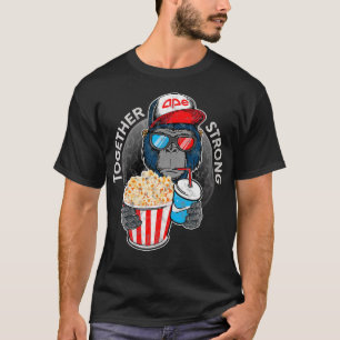 Kvinnor apes tillsammans starka $AMC Kort Squeeze T Shirt