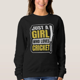Kvinnor är bara en flicka som Kärlek Cricket Quote T Shirt