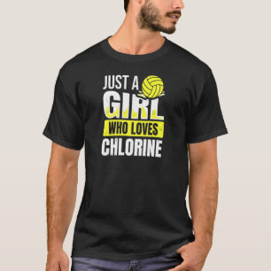 Kvinnor är bara en flicka som Kärlekar en kloroffe T Shirt