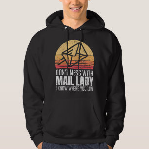 Kvinnor är inte med postarbetaren Dam Hoodie