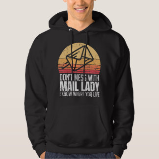 Kvinnor är inte med postarbetaren Dam Hoodie