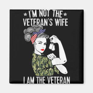 Kvinnor är inte veteranernas fru i veterandagen magnet