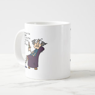 Kvinnor är som Änglar Jumbo Mugg