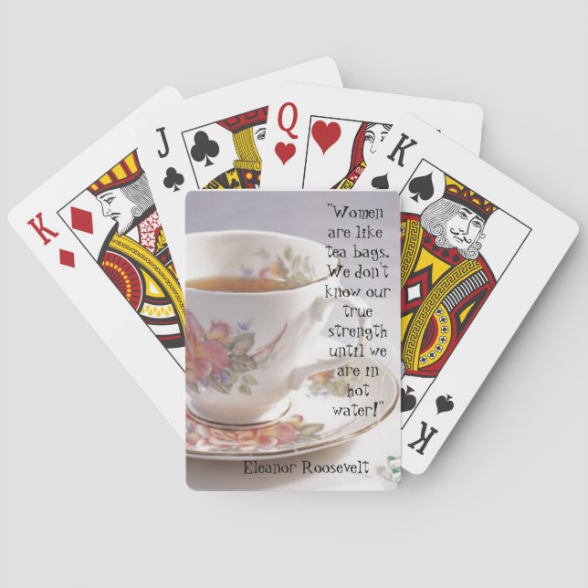 Kvinnor är som.... spel kort (Baksidan)