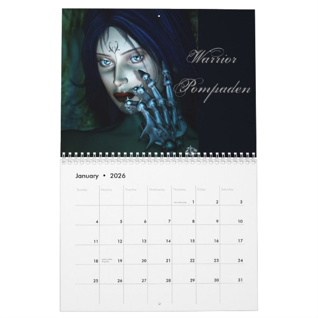 Kvinnor av driver kalendern kalender (Jan 2026)