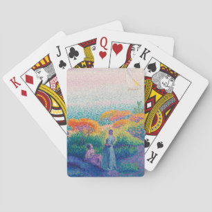 KVINNOR AV KORTA PAINTING CASINOKORT