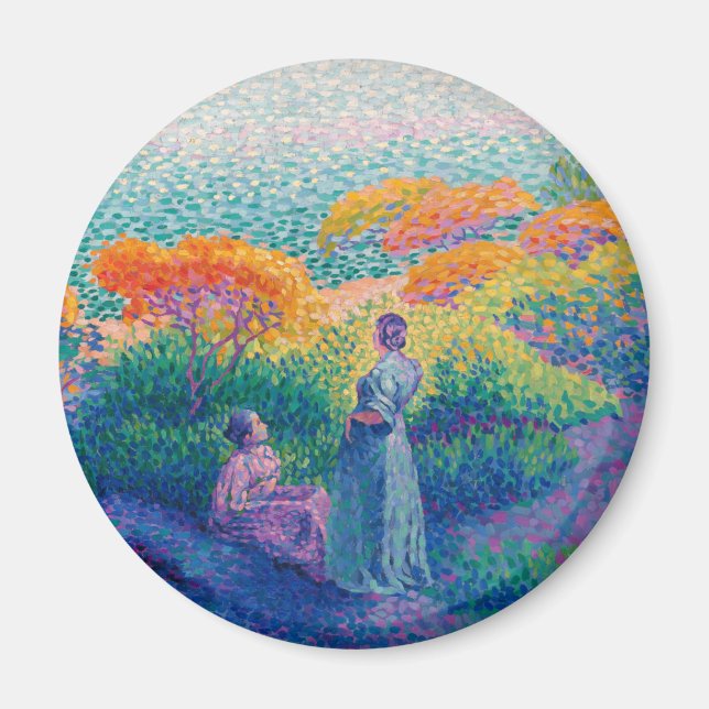 KVINNOR AV KORTA PAINTING MAGNET (Framsidan)