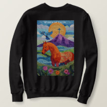 Kvinnor av värde herr sweatshirt