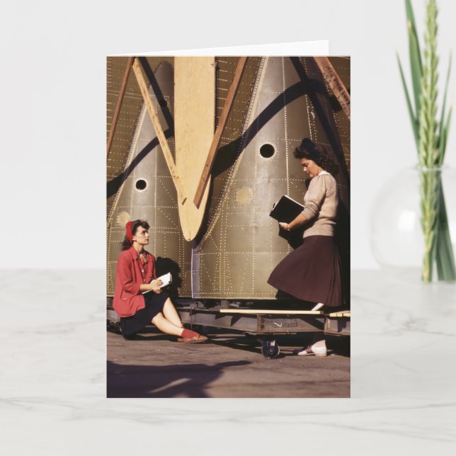 Kvinnor av WWII, 40-tal Kort (Framsida)