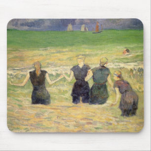 Kvinnor badar Dieppe av Paul Gauguin Musmatta