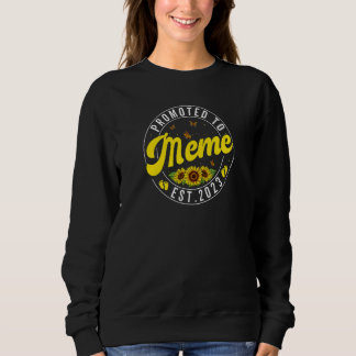 Kvinnor Beforderade Till Meme 2023 Solros Gravidit T Shirt