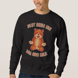 Kvinnor Best Shiba Inu Mamma Hundar Shiba Inu Slog Lång Ärmad Tröja