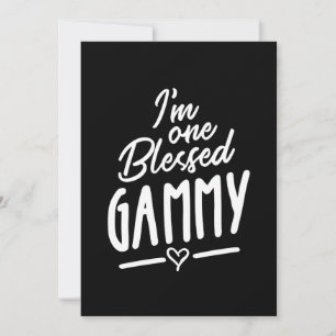 Kvinnor Blad Gammy Grandma Gift Tack Kort